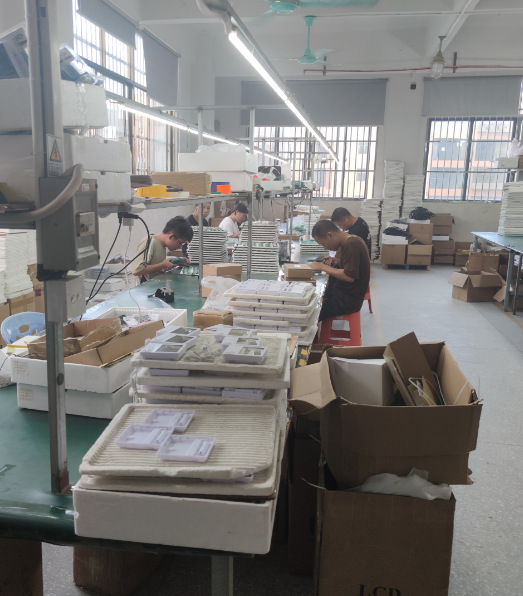 白色按键温湿度计