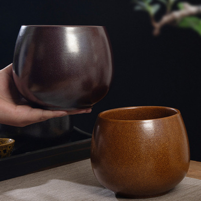 Firepot Chinese style Simplicity Kiln transformation ceramics Tea washing household Tea leaves Tea ceremony parts