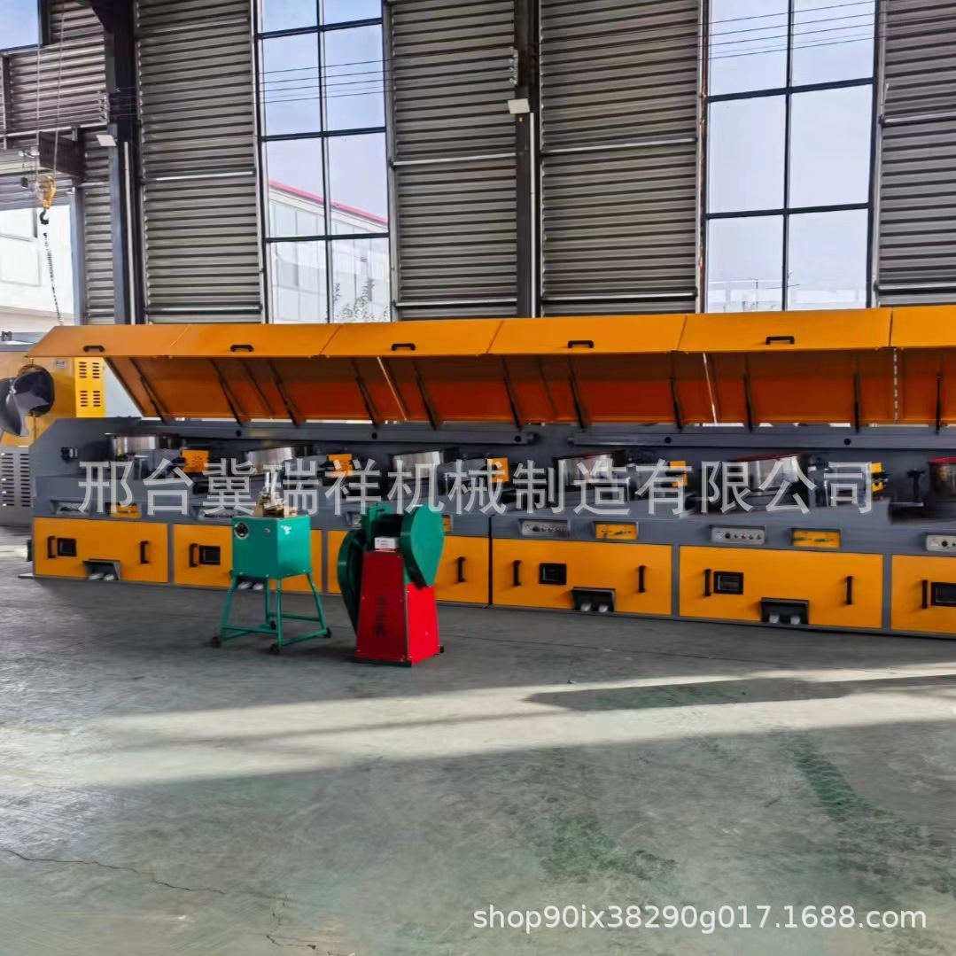 钢丝铁丝盘圆直进式高速数控拉丝机 连续拉拔线材成型机器设备