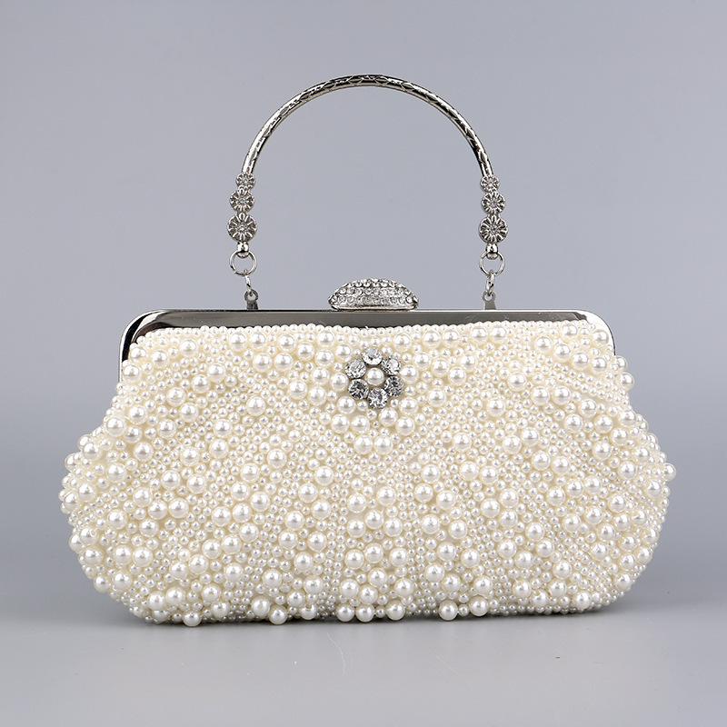 2022 Explosive Banquet Bag Pearl Cheongsam Bag Wedding Bride Bag Celebrity Handbag Crossbody Bag