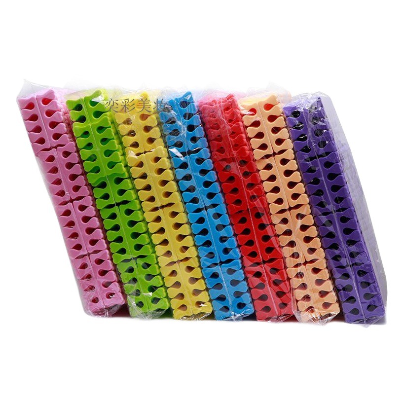 Herramientas de uñas japonesas suministros esponja dedo separador Dedo de algodón dedo aislamiento dedo separador