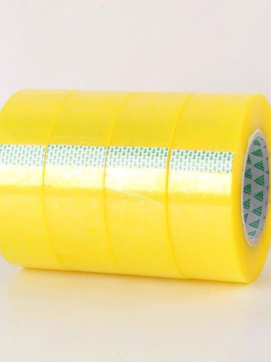 大号宽胶带快递打包封箱带加宽封口胶透明胶带白色高粘度不易断