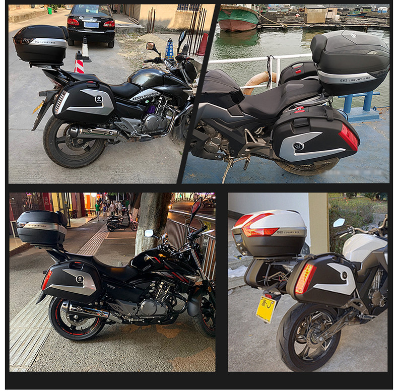 Wanlihao V35N scooter side box, side-mounted box, suitable for Honda GSX250 side box 150