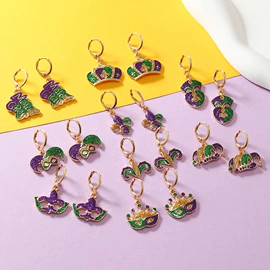 耳钉;耳环;耳夹