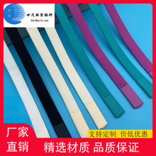 1CM滴胶头涤纶空心扁绳裤子抽绳卫衣帽绳服装辅料鞋带束口绳带
