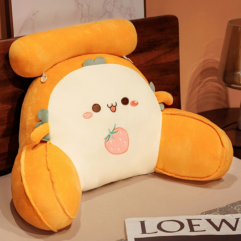 トーストイチゴ / サイズクッション付きヘッドレスト (60*35 cm)