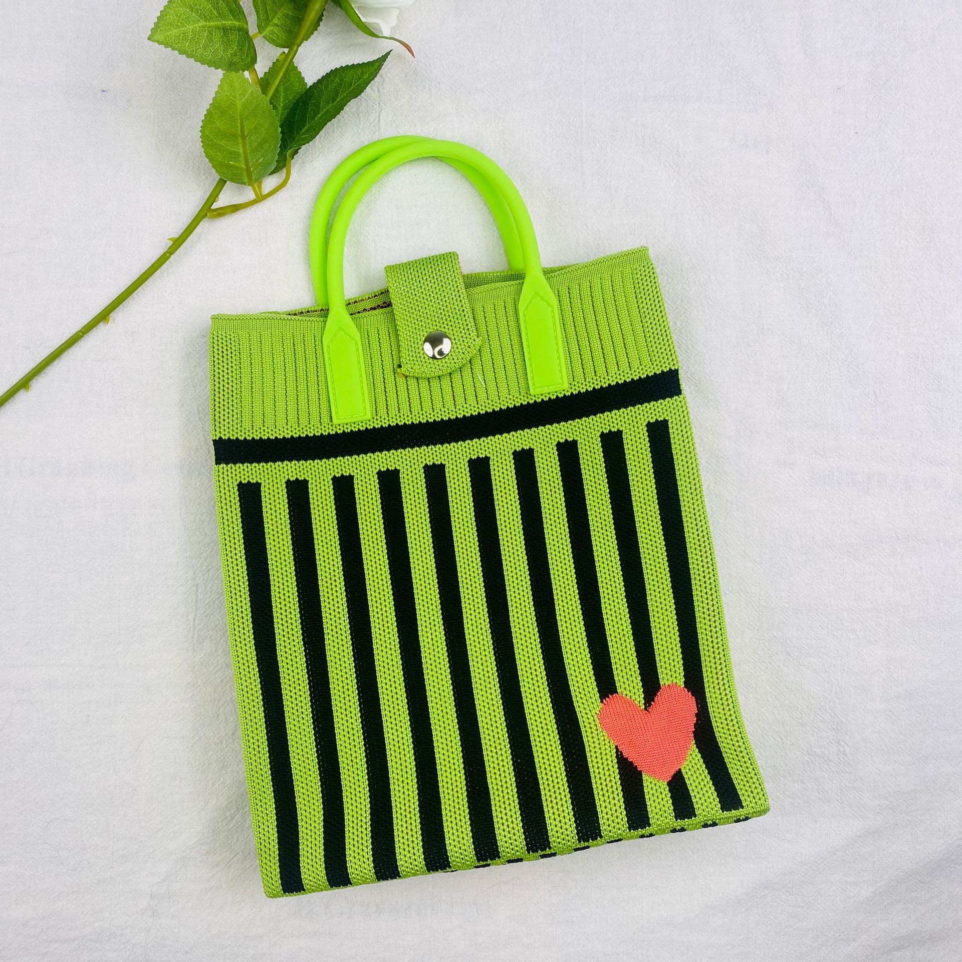 세로 줄무늬 사랑 오렌지