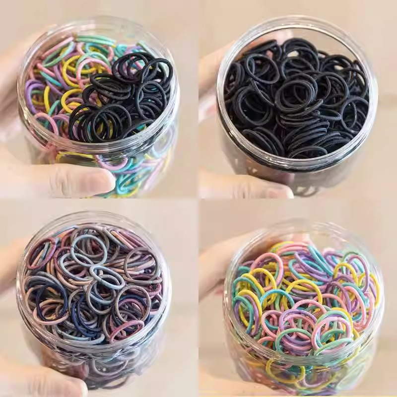 Baby Girl's Hairband Does Not Hurt Hair, Small Baby Ring Hairband, Small Rubber Band, Kidsren's Hairband with Small Hair Volume