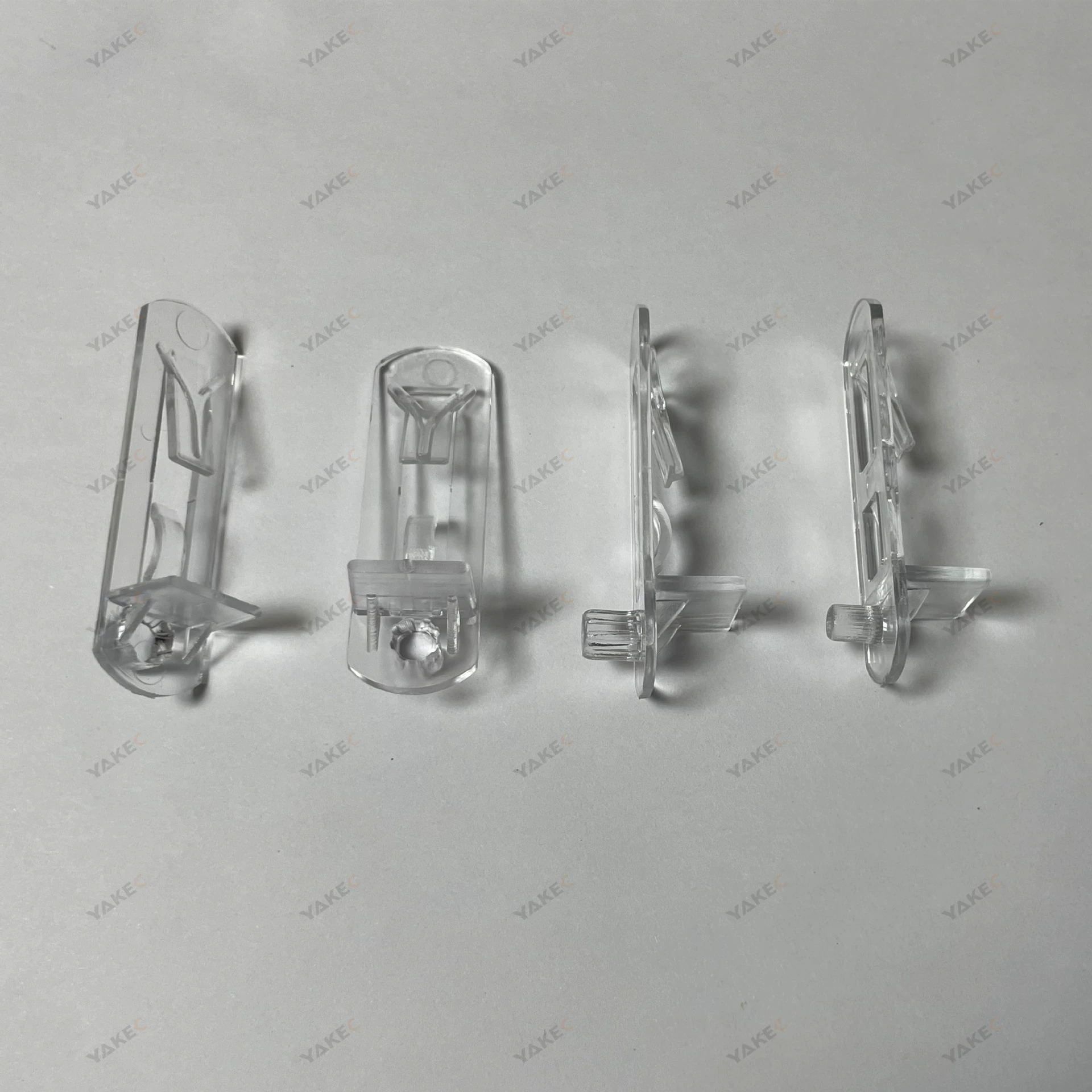 Утолщенная прозрачная пластиковая опора для полки Опора для перегородки Мебель для шкафа Зажим для полки Мебель пластиковые аксессуары изогнутые