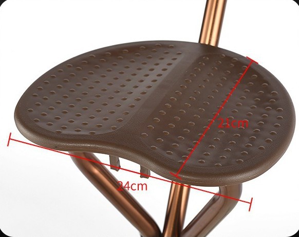 古铜铝合金手杖凳4