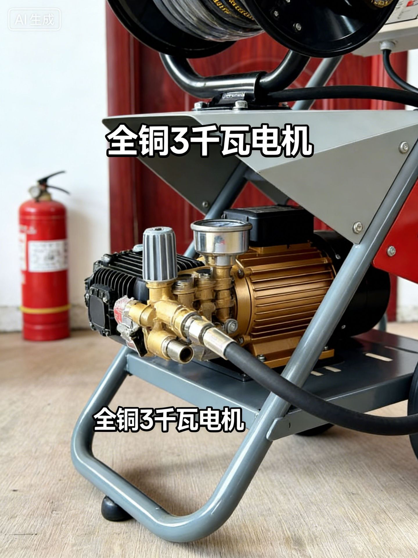 High-Pressure Car Washing Machine 220V Commercial Cleaning Water Booster Car Washing Pump Multi-Functional Car Washer
