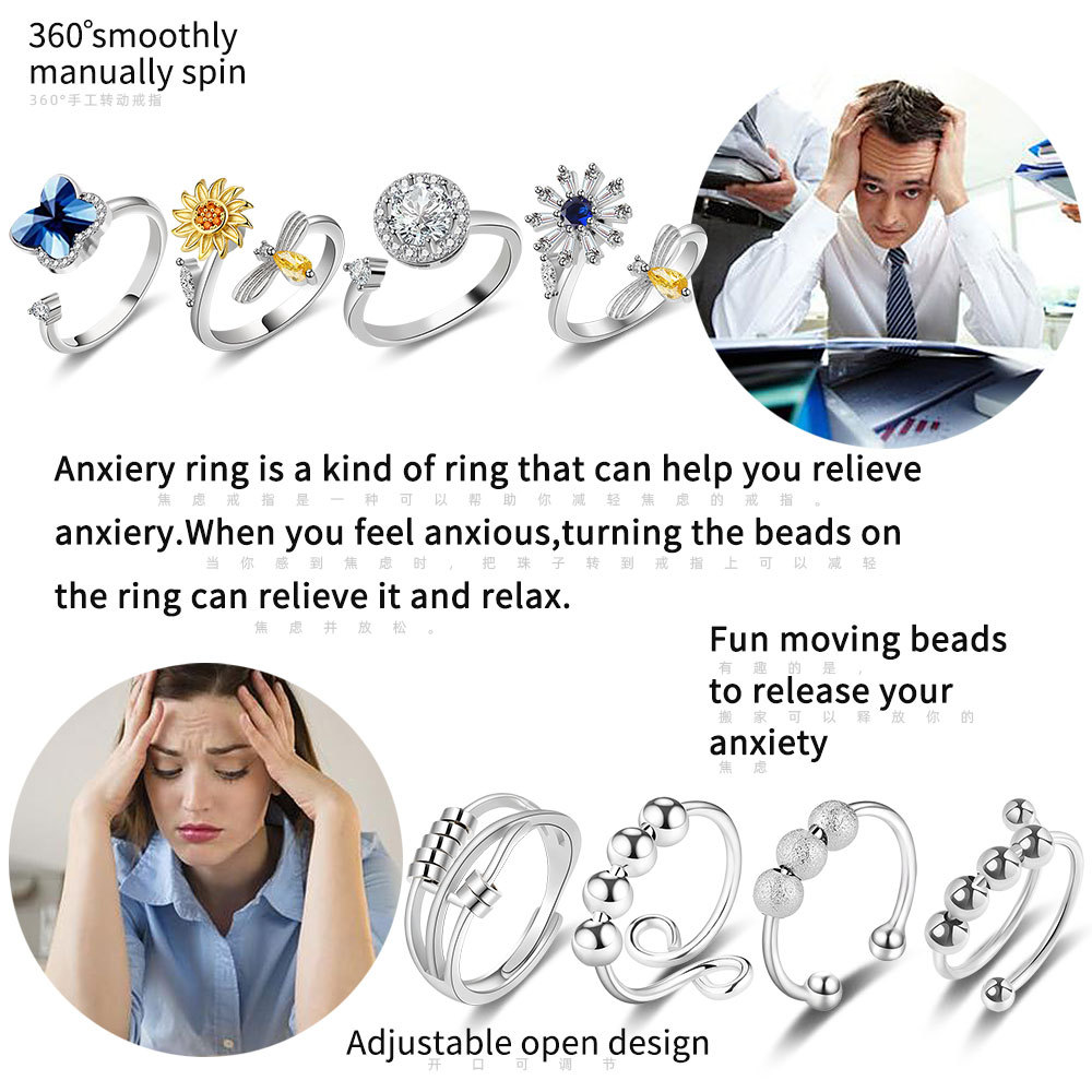 1 Piece Lady Flower Copper Plating Zircon Womenu0027S Open Ring