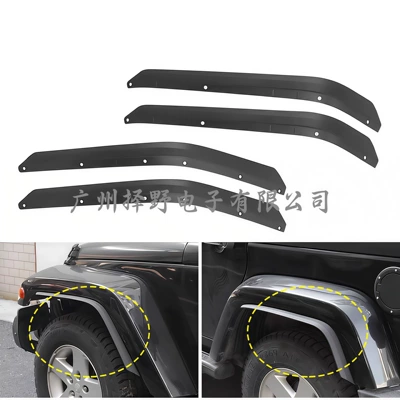 Wheel eyebrow Modified Widened Wheel Eyebrow Outer