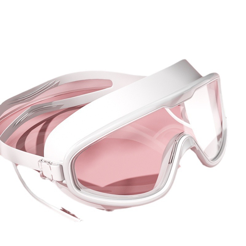 Swimming Goggles Anti-fog High-definition Myopia Deregades Men's and Women's Big Frame Swimming Glasses Goggles Swimming Cap suit