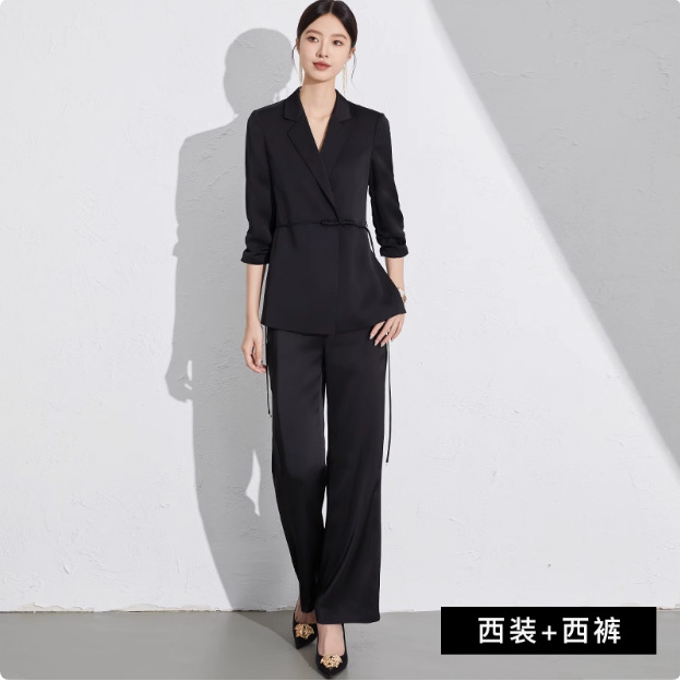 Black suit + trousers