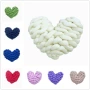 北欧打结摄影爱心靠垫