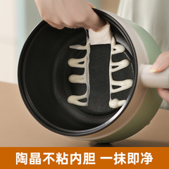 小電煮鍋迷你多功能不粘宿舍學生鍋家用電火鍋小型一體電炒鍋批發