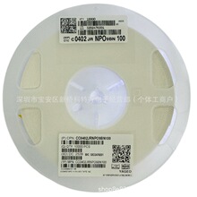 0402 10pF &plusmn;5% 50V �NƬ���(MLCC)CC0402JRNPO9BN100