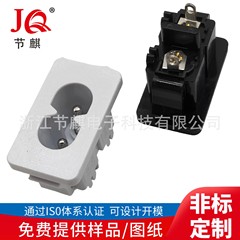 Ac 8字型コンセント8字線充電インターフェースコンセントAC-027A 4.8端子acインターフェース電源ホルダーを供給します。