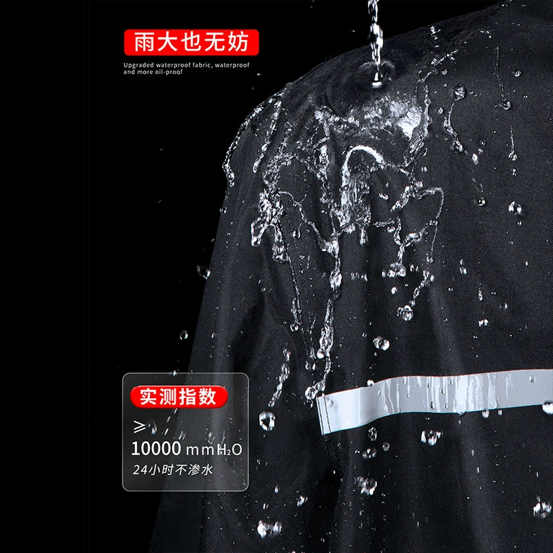 Raincoat, split trousers, electric retroreflective set, wholesale