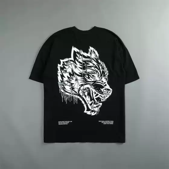 DARC women Spider-Man joint name trendy brand hip hop European and American street Hong Kong style loose ins couple cotton T-shirt