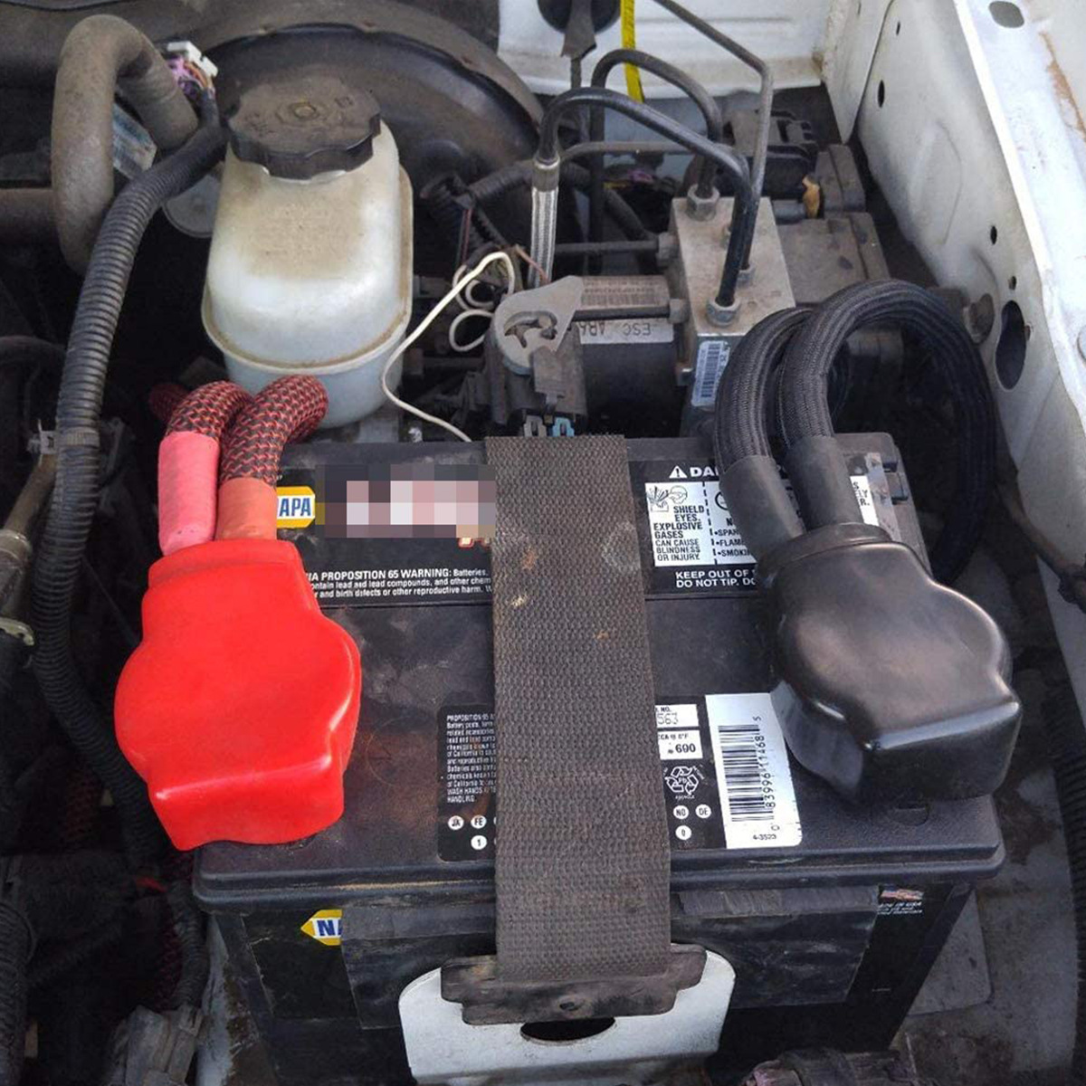 Aleación de zinc pila de la batería positivo y negativo electrodo batería abrazadera de cableado traje de limpieza batería columna superior conector Chuck