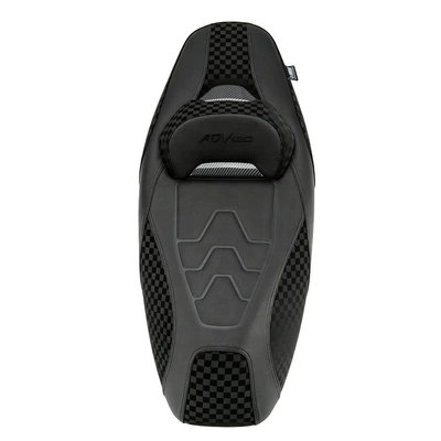 Motorcycle cushion Honda Adv160 Motorcycle Seat Bags - adv160-black-line-grid-water-transfer-printing