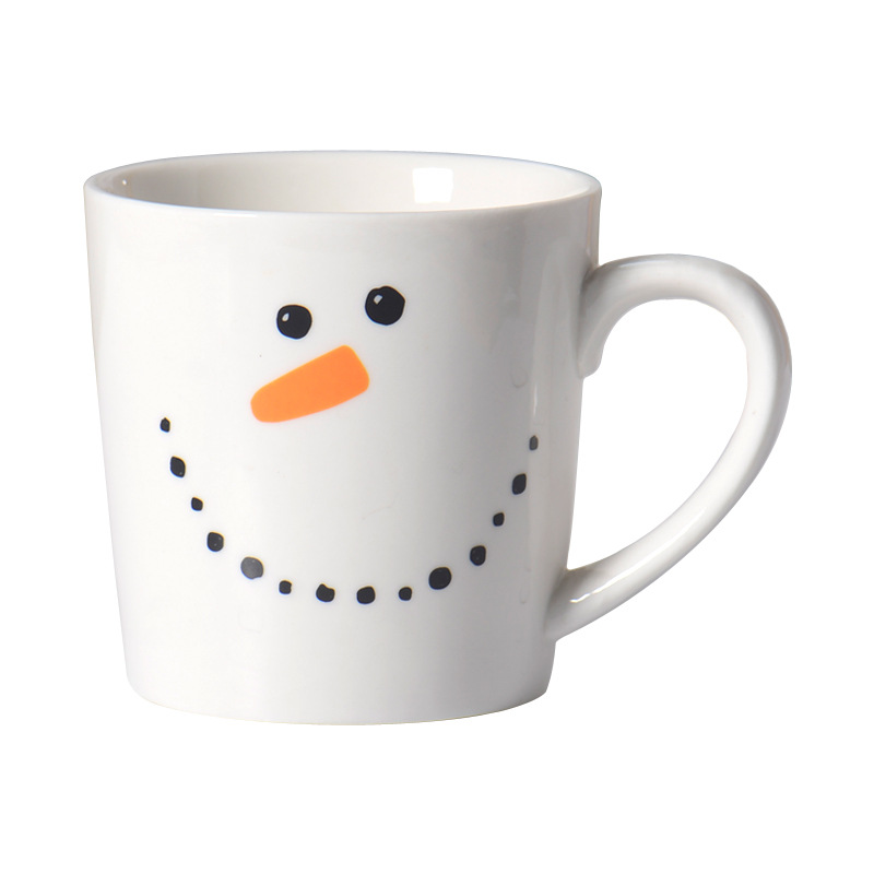 Taza de cerámica Taza de cerveza Taza de cerámica de gran capacidad Copa del mundo Taza de cerveza 0.5L Taza publicitaria alemana