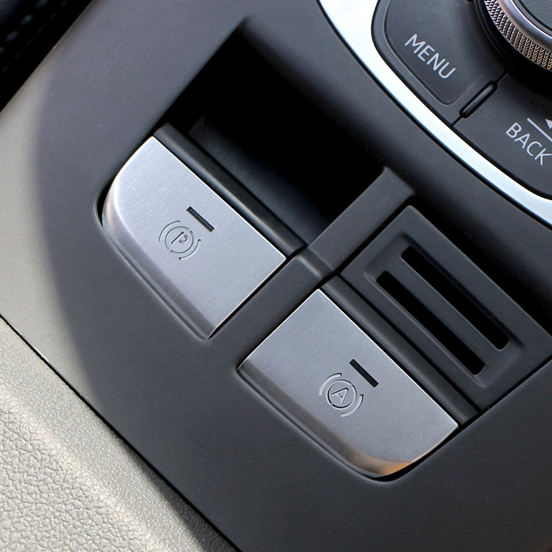 Suitable for Audi A3 8V car electronic handbrake handbrake button cover sticker decoration accessories