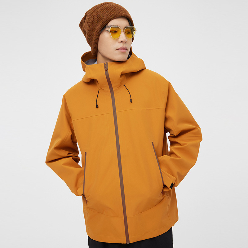 Outdoor Single-Layer Hard-Shell Jacket for Men and Women, Windproof, Waterproof, Breathable Mountaineering Jacket, Spring and Autumn Windproof Breathable Coat Outdoor Single-Layer Hard-Shell Jacket for Men and Women, Windproof, Waterproof, Breathable Mountaineering Jacket, Spring and Autumn Windproof Breathable Coat