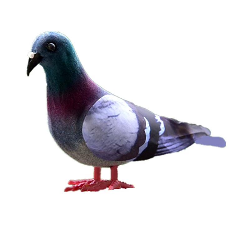 Модельная маленькая серая голубь-кукла Wild Pigeon Flower Pigeon Поддержка фотографии игрушечная реквизит 教学 aid 模拟 птица