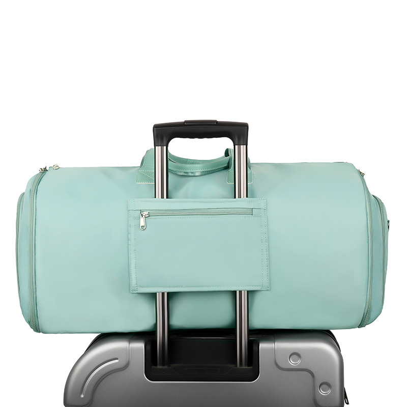 Transfronterizos nuevos trajes de mano de alta capacidad bolsa de almacenamiento de trajes bolsa de viaje bolsa de ropa plegable bolsa de fitness