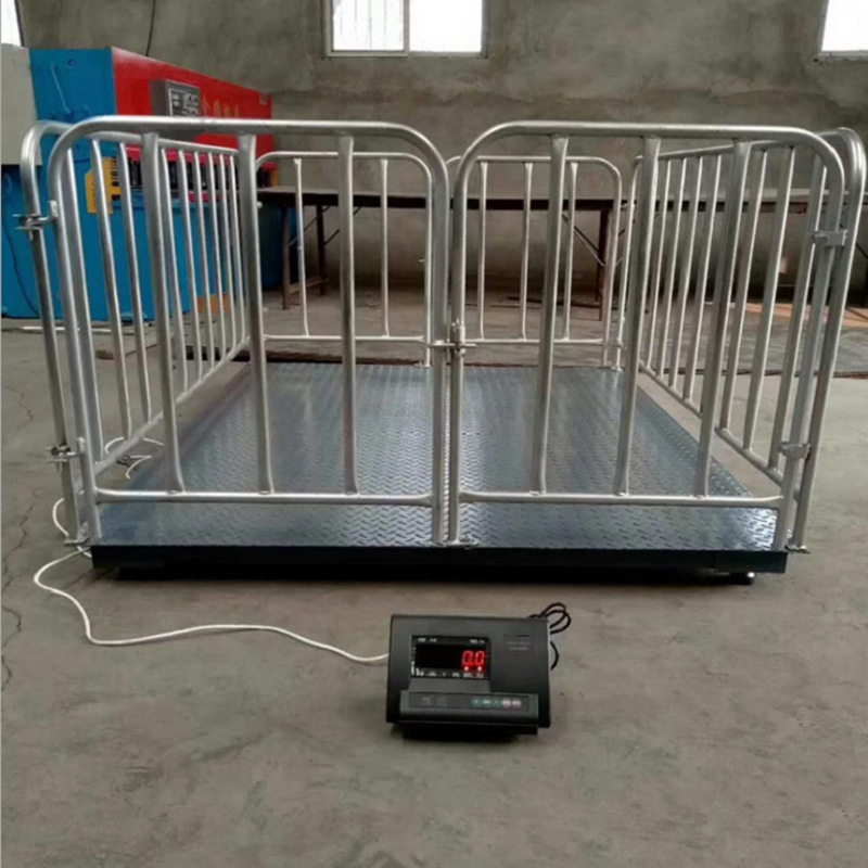 1500x2000mm动物畜牧称重电子平台磅秤150*250cm牲畜活禽电子地磅