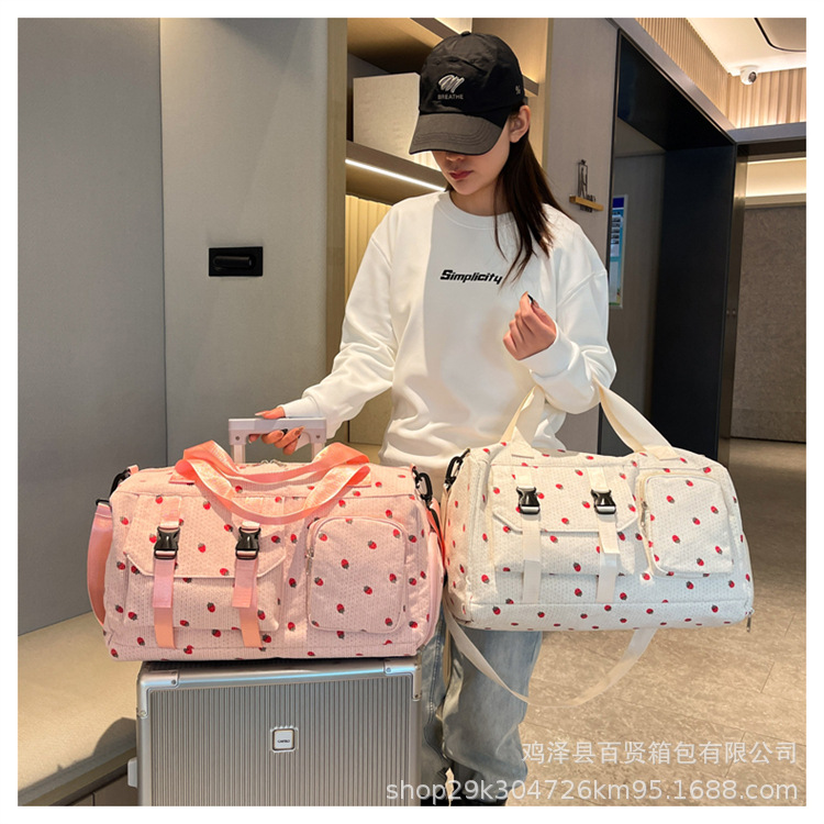 Stylish, large-capacity swimming bag for men, wet and dry separation, gym bag, yoga bag, sports storage bag for women, travel bag.