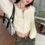 气质秋冬季修身针织开衫