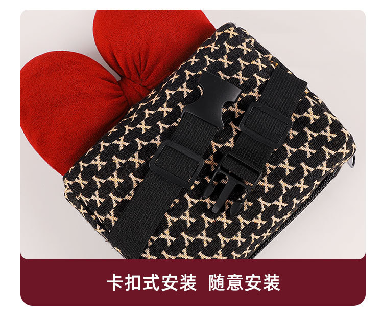 Creative Car Tissue Box with a High-End Feel, Car Seat Back Hanging Tissue Box, Armrest Box Tissue Pack, Car Interior Decoration
