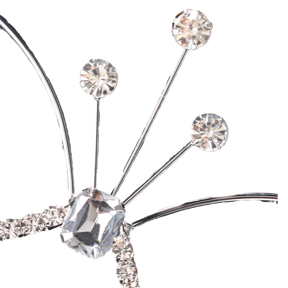 Transfronterizo nuevo marco de gafas de diamantes de imitación personalidad de la moda europea y americana cara de diamante completo joyería accesorios bola marco de los ojos