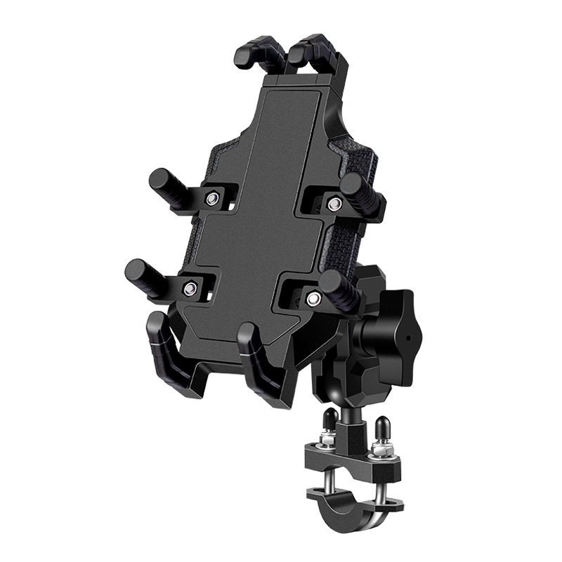 Motocicleta soporte de teléfono móvil motocicleta viaje al aire libre motocicleta batería coche teléfono móvil soporte de navegación a prueba de golpes Universal