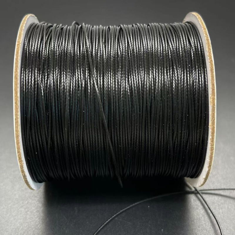 Cuerdas de cera multicolores cuerdas de cuero PU cuerdas de cera trenzadas cuerdas creativas collares colgantes image 7