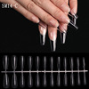 Transparent nail stickers, fake nails for nails, wholesale