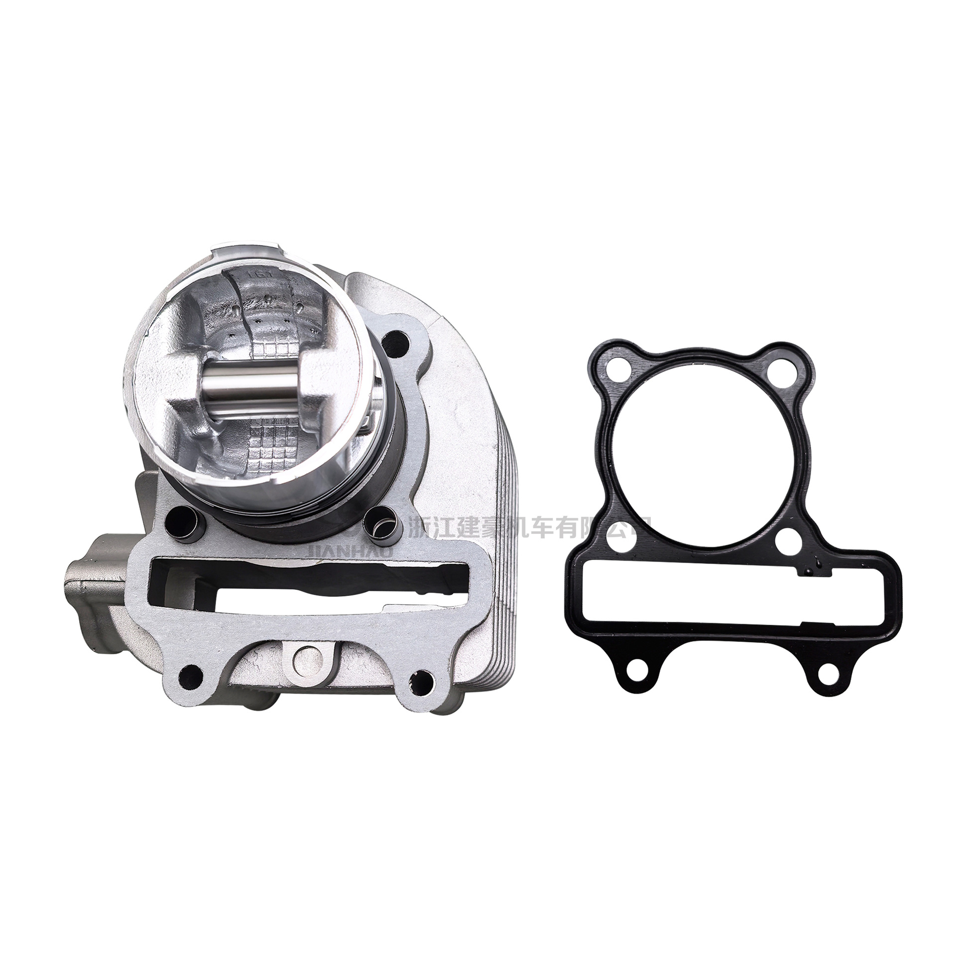 The Engine of the Scooter Is Compatible with the Gy6-161 Cylinder Piston Assembly 61mm