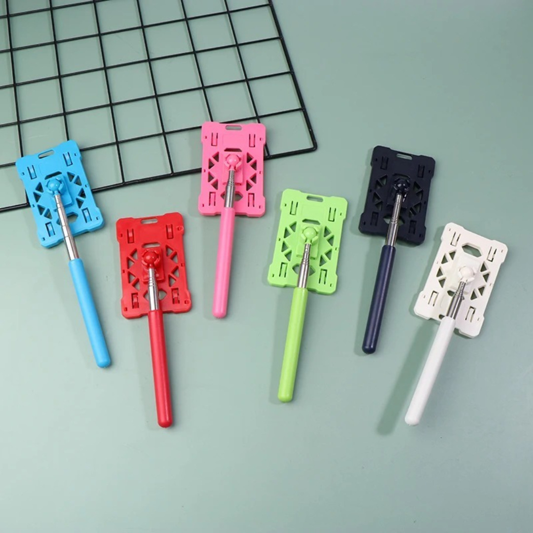 Octopus Card Holder Retractable Parking Lot Toll Station Card Dispenser Card Clip Card Reader Car Parking Card Swiping Rod