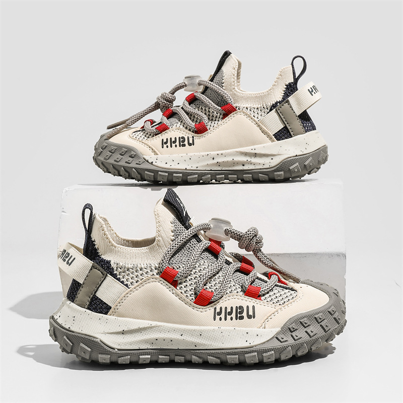 Spring new girls mesh breathable sports shoes Children's daddy shoes little girls running shoes_voghion.com