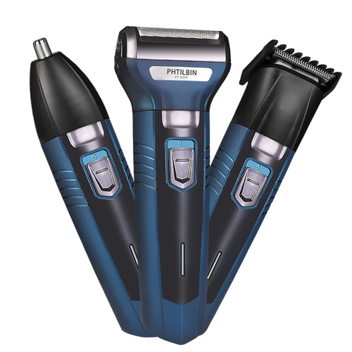 Palop three-in-one electric shaver reciprocating razor hair clipper nose hair trimmer 9066 beard cutter