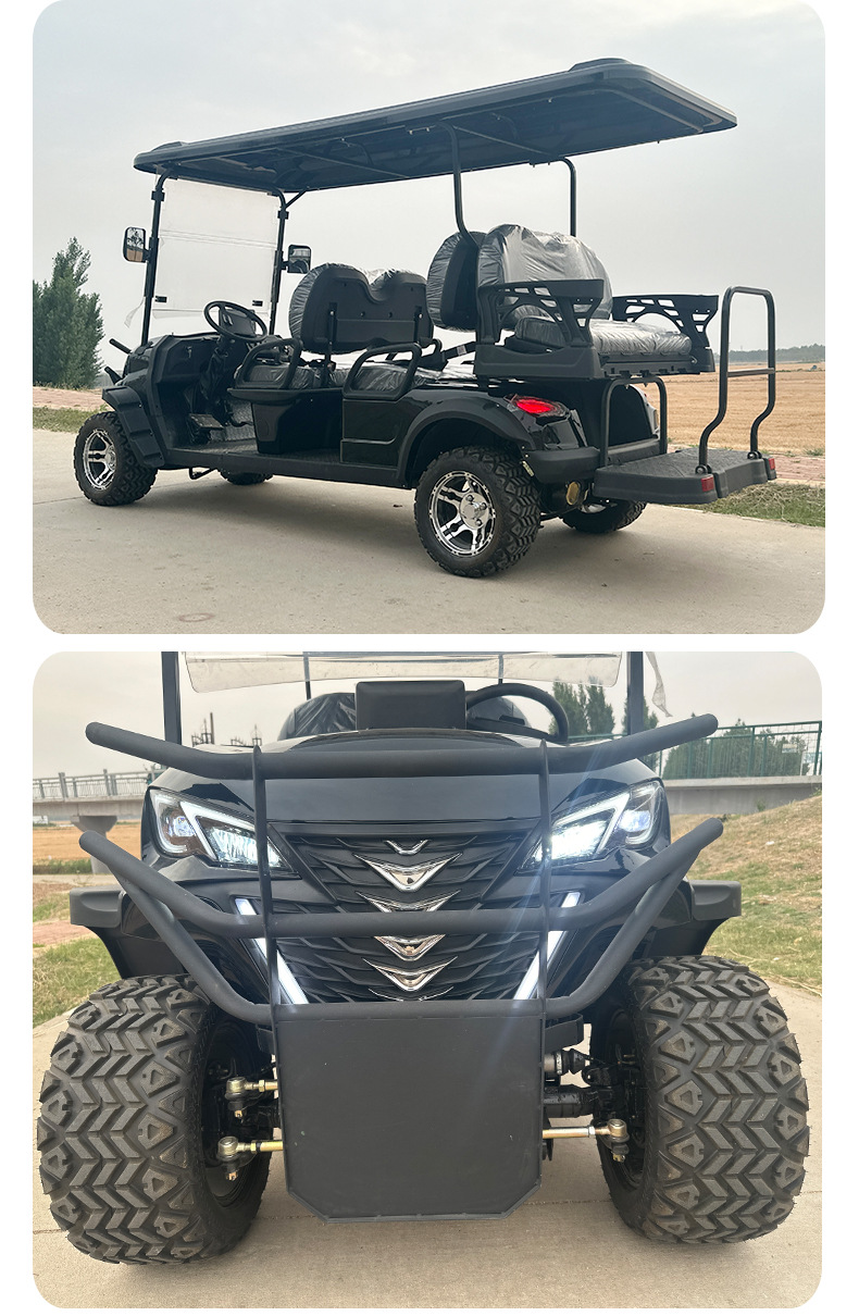 Electric fuel golf cart sightseeing bus 24/6/8 scenic park hotel sales office car ferry exit