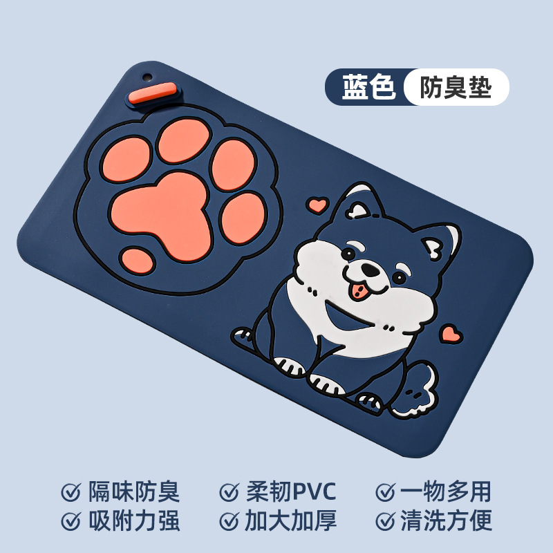 卫生间地漏防臭盖下水道防返臭封闭盖卫生间浴室硅胶垫堵口贴神器|undefined