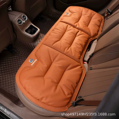 Universal seat cover – Ventilation Small Three-Piece Set - emma-orange-nappa-leather-one-seat-in-the-back-row-4646