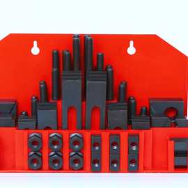 加硬58件套码铁厂家直供压板铣床加工万能组合压具机床组合压板