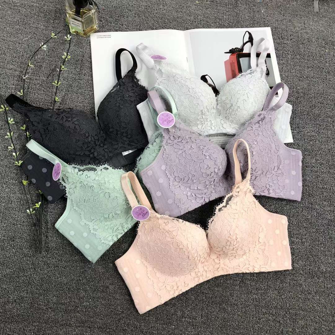 Alta calidad tres breasted ajustable push up mama colección cómodo sin hilos ropa interior delgada sujetador de las mujeres