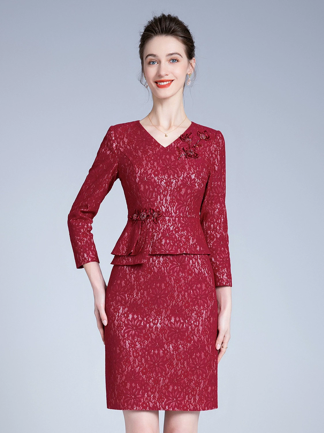Модное платье для матери, для среднего возраста, оптовая продажа